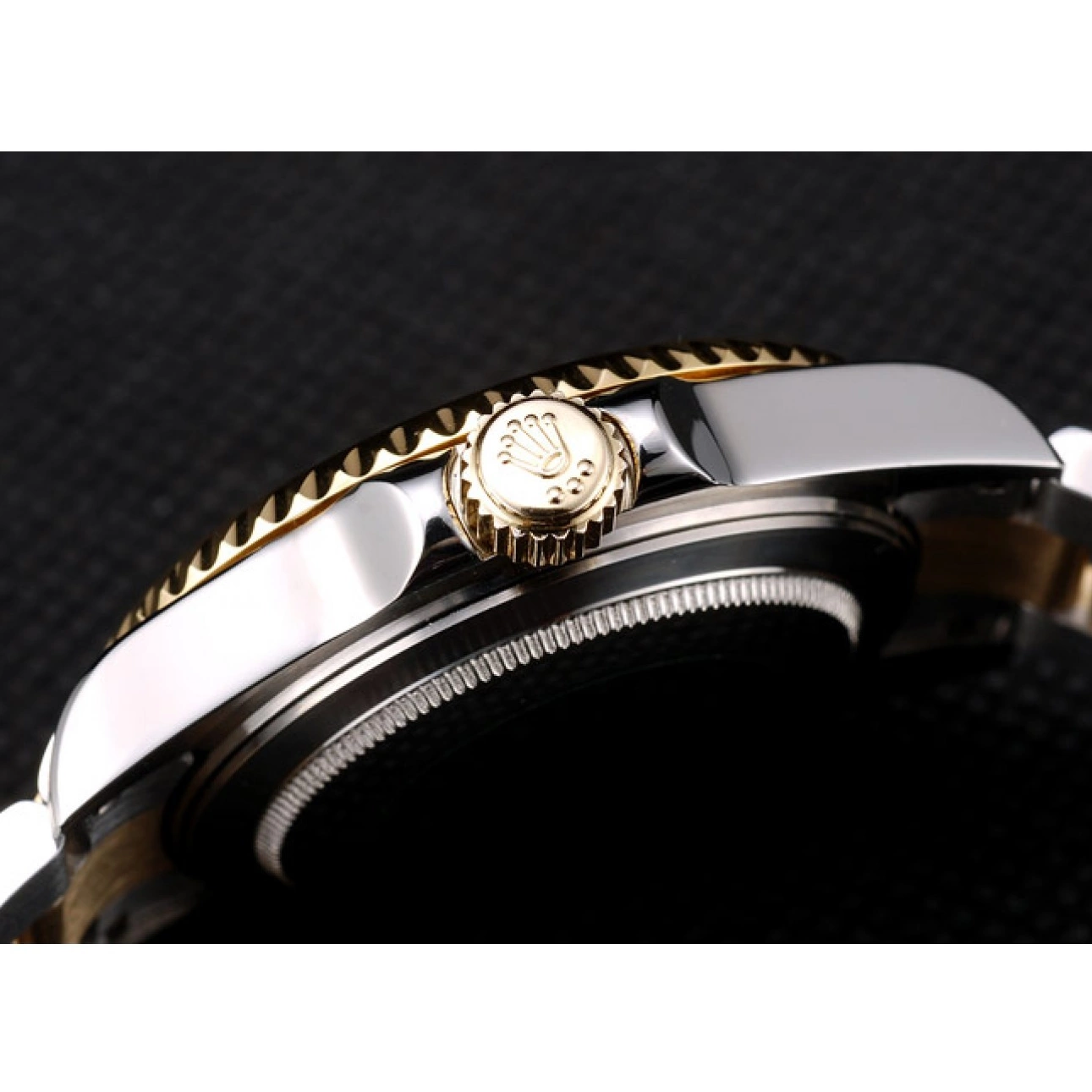 Best AAA Replica Sites Ceramic Rolex II Brown Colored Dial Master GMT Bezel Watch Gold 0818